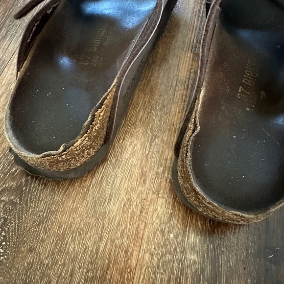 Birkenstock Brown Double Strap Sandals - Picture 4 of 4